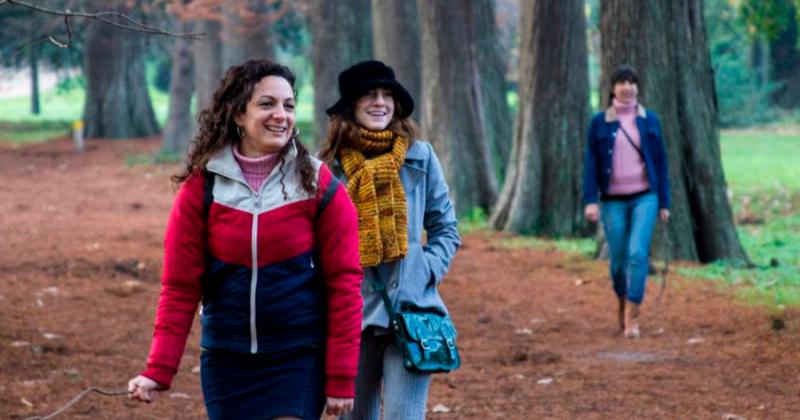 Las protagonistas en escena