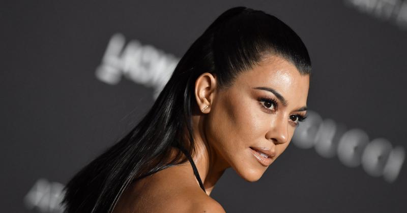 Kourtney Kardashian se disfrazoacute de esqueleto