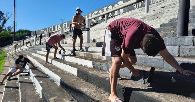 Las obras en el club avanzan sobre distintos sectores