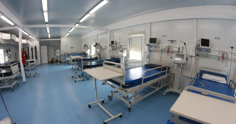El Hospital Modular se creó en pandemia para reforzar el sistema