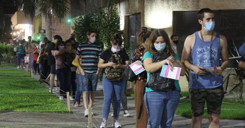 Se armaron filas pero aseguran que fue gil