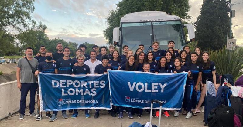 Los planteles de Lomas viajaron juntos a La Rioja