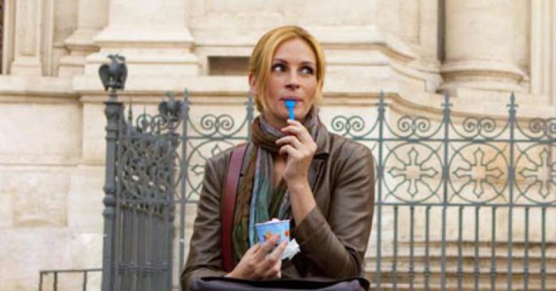 Julia Roberts en Comer rezar amar