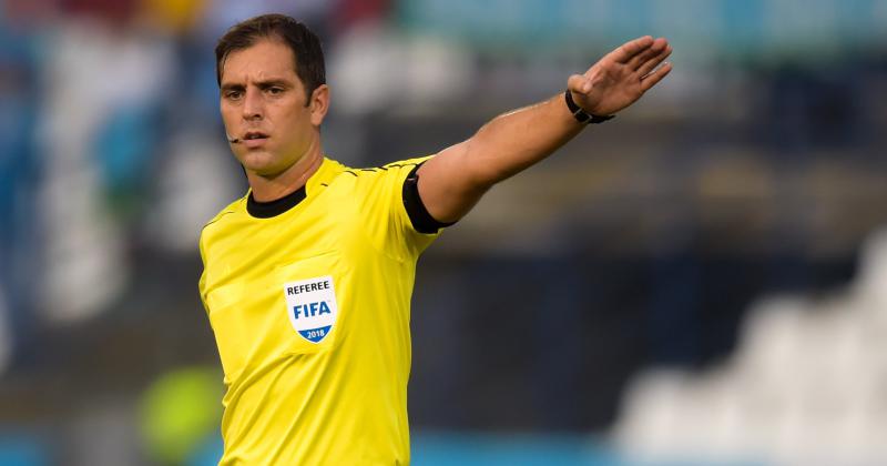 El platense Echenique dirigir el clsico en Cabrero y Guidi