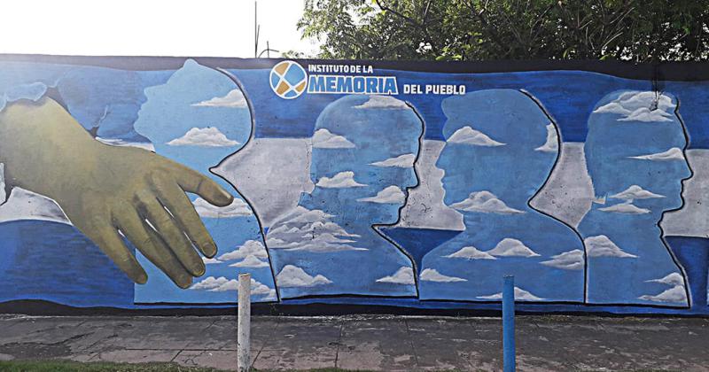 El mural busca recordar a las víctimas de la Masacre de Pasco