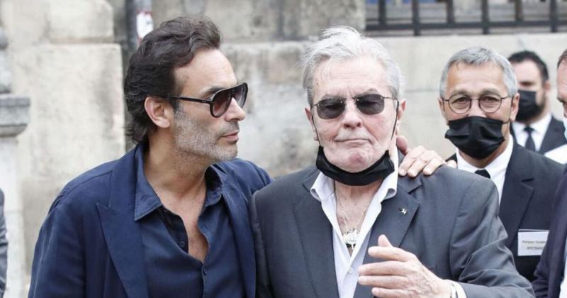 El actor junto a su hijo