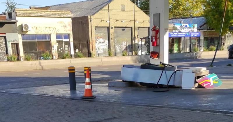 En la intersección de Hipólito Yrigoyen y Antrtida Argentina