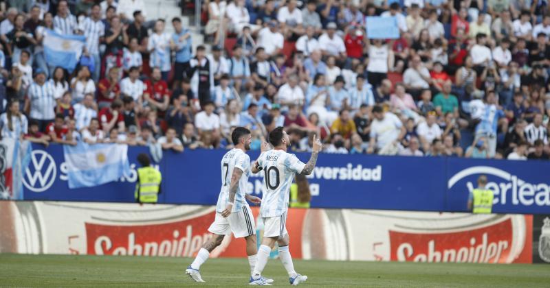 Messi convirtió de penal