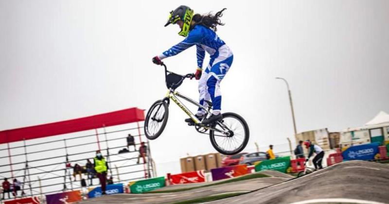 La multicampeona de bicicross volvió a ganar- ahora en Lima