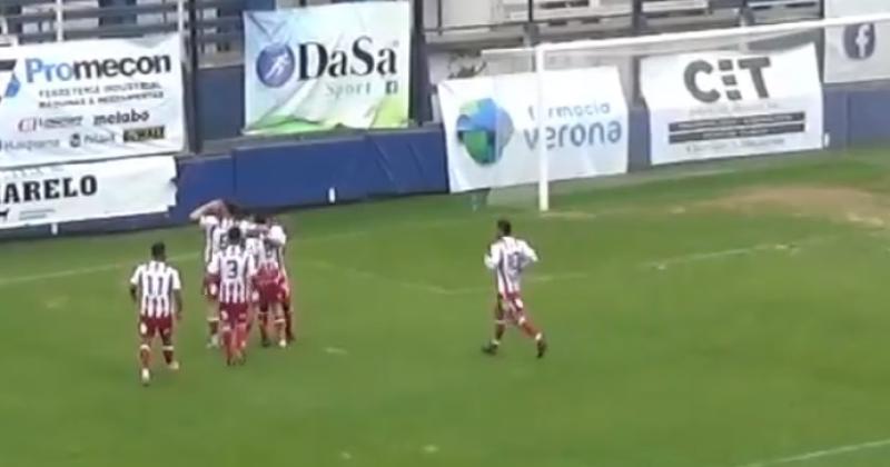 Palmieri celebra su gol