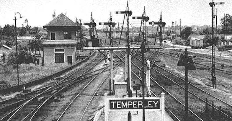 Los orígenes de la estación Temperley la m�s importante de la zona