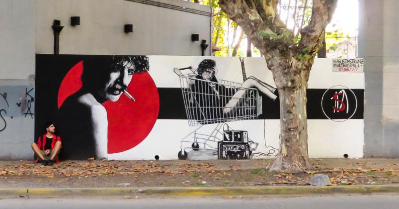 Mural de Charly en Oliden y Sixto Fernndez