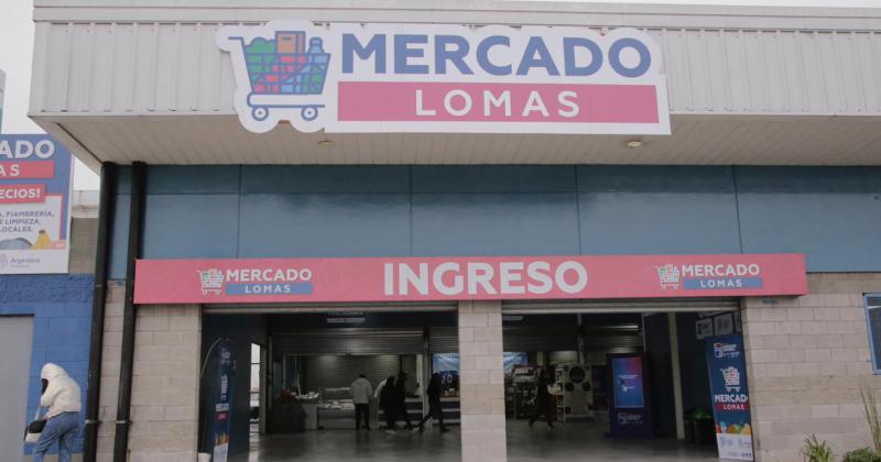 Inauguran un mercado de productos a precios accesibles en Lomas 