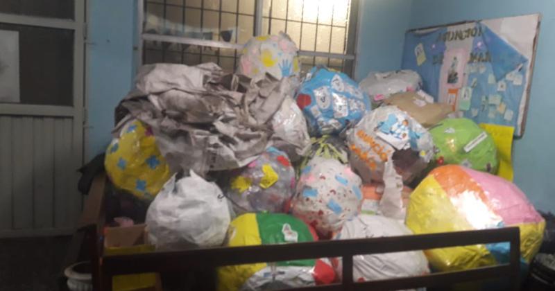 Se recuperaron ms de 8 mil botellas y 400 kilos de material reciclable