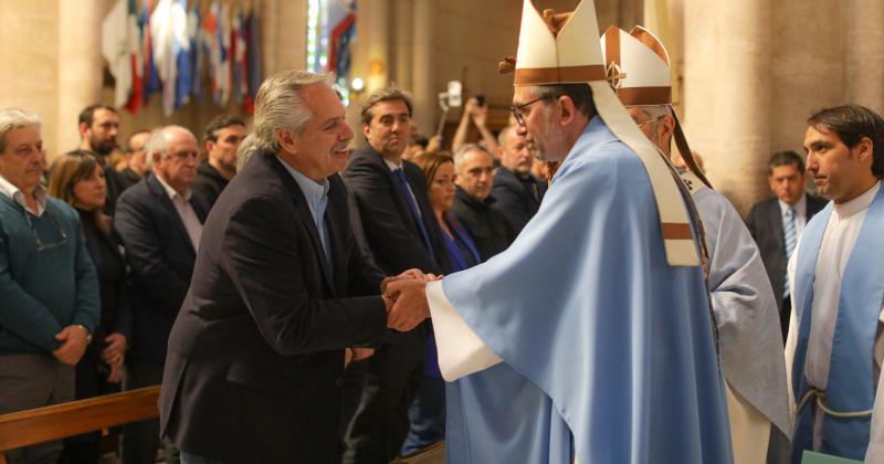 Alberto Fern?ndez en la Misa por la paz y la fraternidad de los argentinos en Luj?n