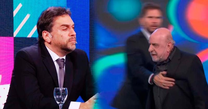 Video- escandalosa pelea entre Horacio Pagani y Nicolaacutes Distasio al aire