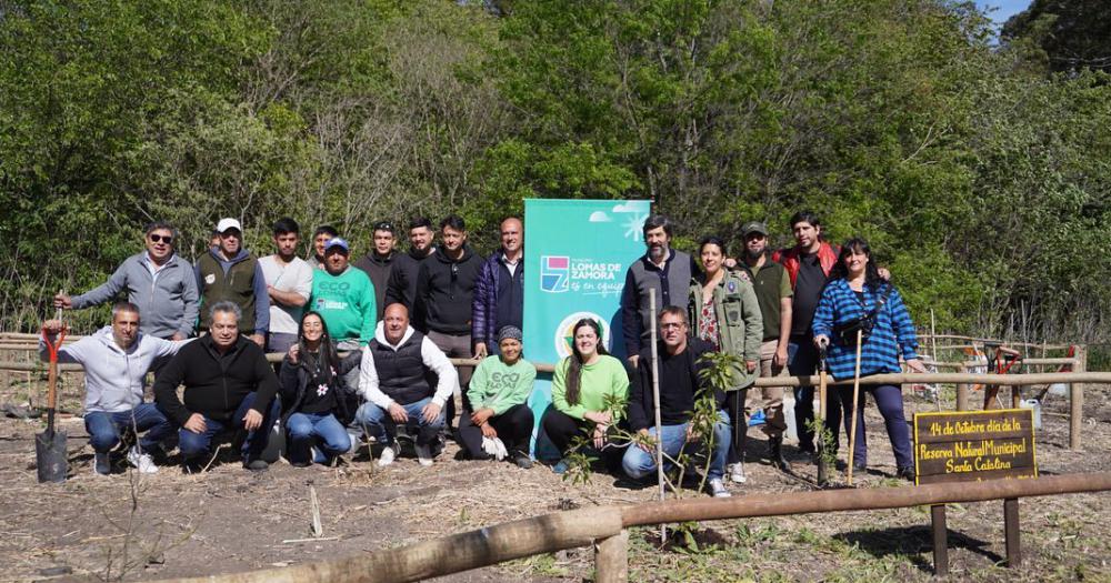 Plantaron especies nativas para avanzar con la restauración del predio