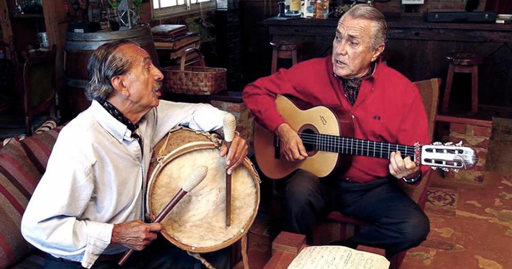  Ricardo Francisco Pancho Figueroa (derecha) junto a Polo Romero