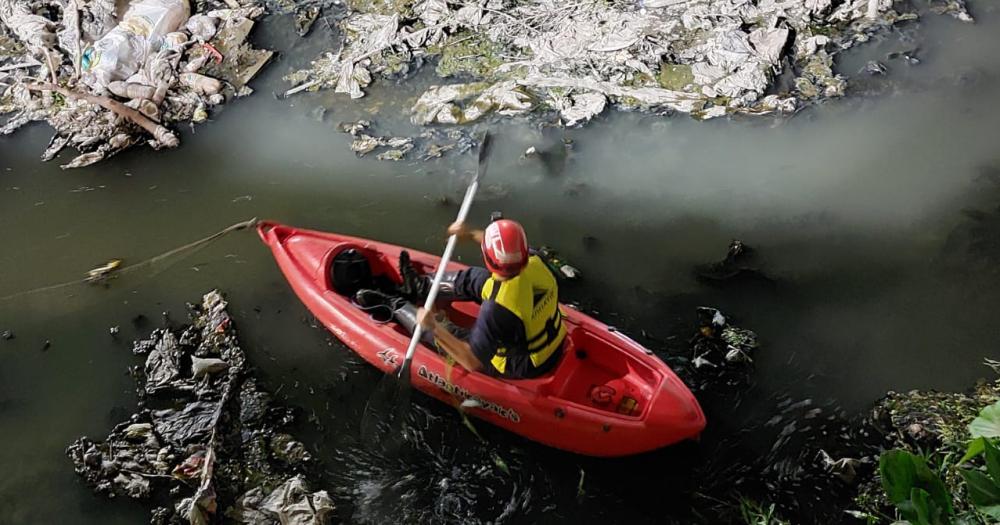 Utilizaron un kayak para rescates acu�ticos