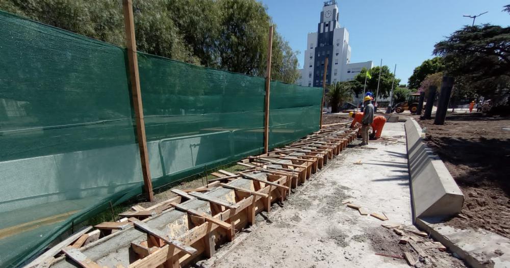 Las cuadrillas trabajan a buen ritmo para completar el proyecto