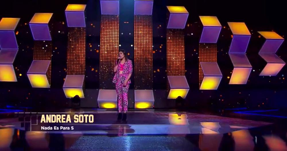 La lomense Andrea Soto finalista de Canta Conmigo Ahora