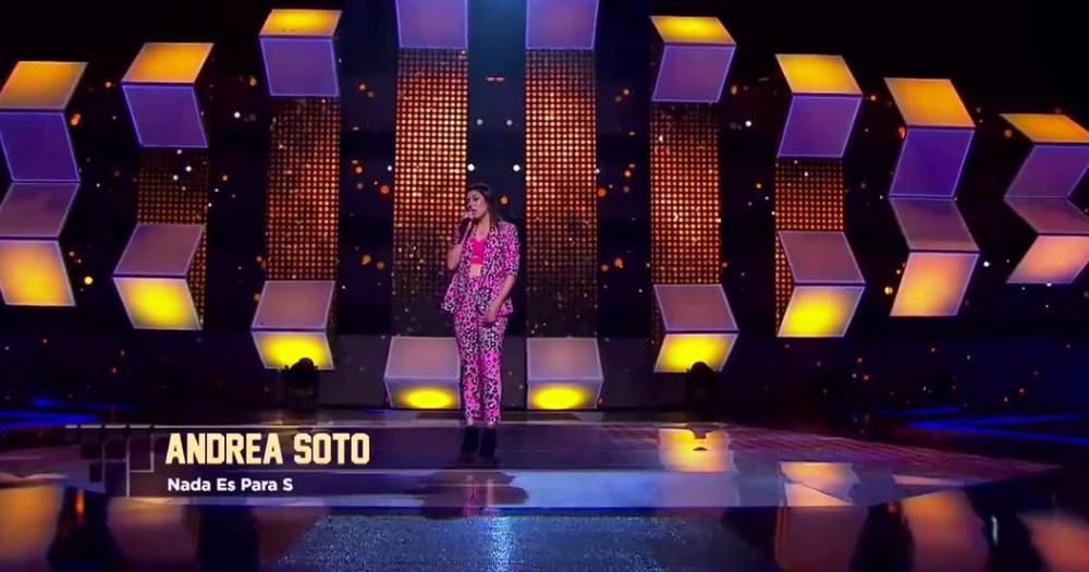 La lomense Andrea Soto finalista de Canta Conmigo Ahora