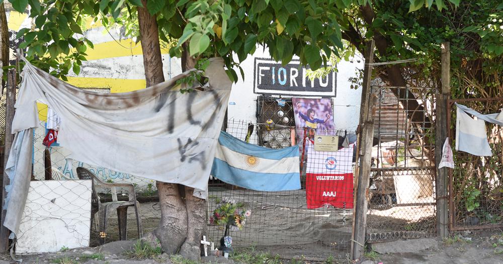A dos antildeos de la partida de Maradona- el recuerdo de Fiorito y su gente