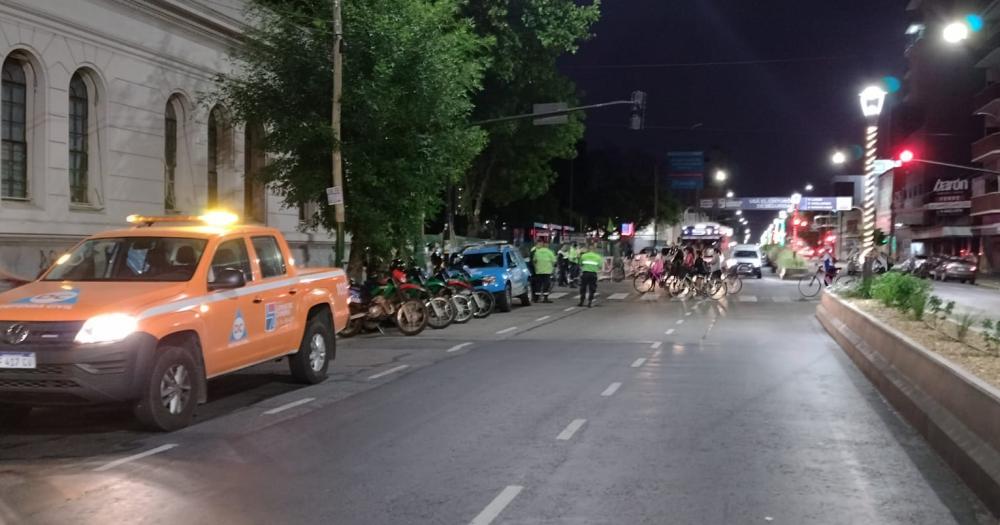 Miles de lomenses participaron de la peregrinacioacuten en bicicleta a Lujaacuten