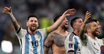 Leo Messi fue la gran figura de la Argentina ante Australia