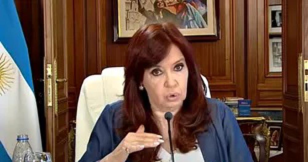 Cristina Kirchner habló de la mafia judicial y anunció que no ser� candidata