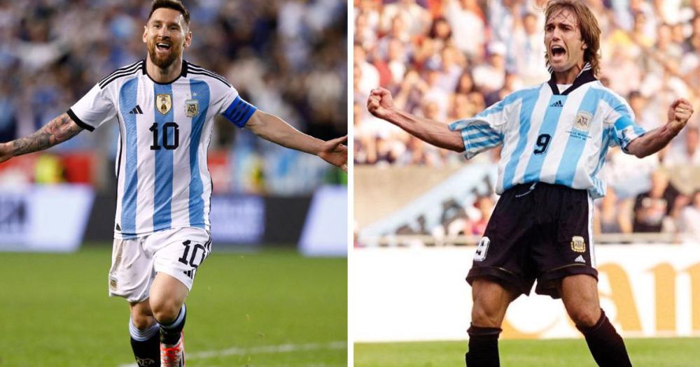 La radiografiacutea de los 10 goles de Messi y los 10 de Batistuta en Mundiales