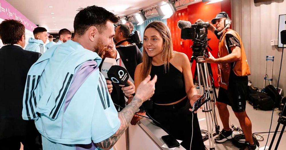 Queacute dijo Sofi Martiacutenez luego de su mensaje a Lionel Messi