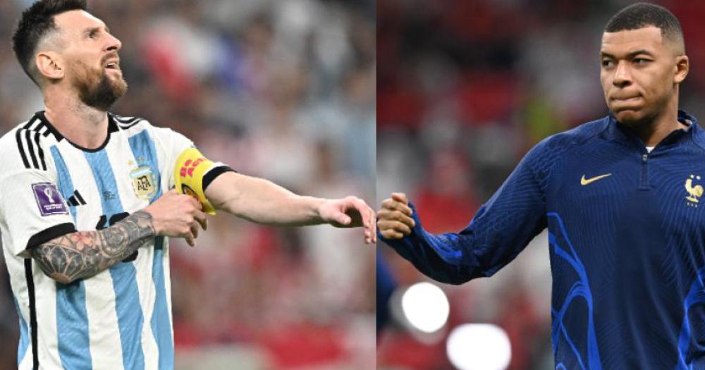 Kylian Mbappe y Leo Messi volvern a enfrentar el domingo en un Mundial