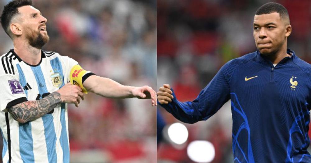 Kylian Mbappe y Leo Messi volvern a enfrentar el domingo en un Mundial