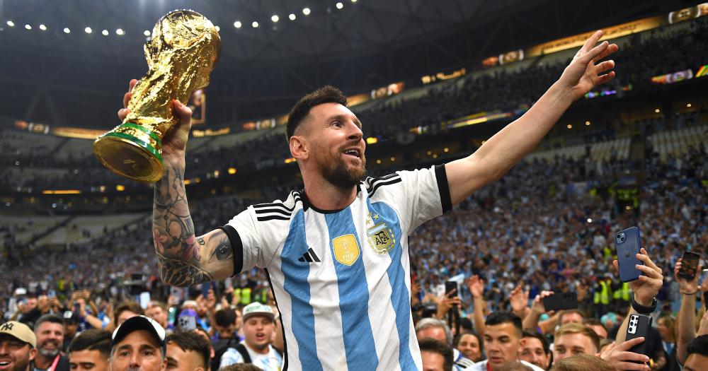 Lionel Messi celebró a través de Instagram
