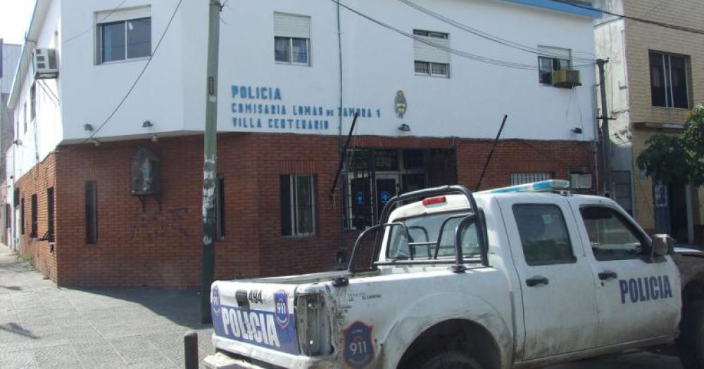 En la detención intervinieron policías de la Comisaría 7ª de Villa Centenario