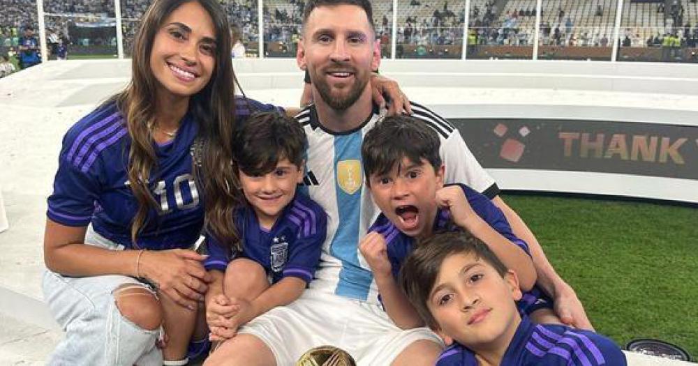Lionel Messi contó la enseñanza que les dio a sus hijos en medio del Mundial