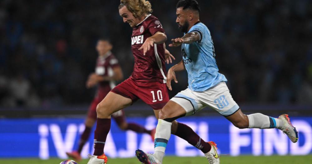 De La Vega es una de las figuras de Lanús en el campeonato