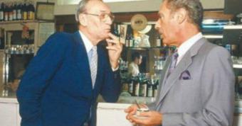 Junto a Antonio Carrizo