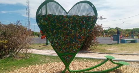 Est instalado en el Parque de Llavallol