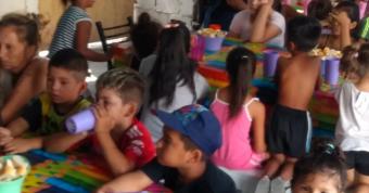 Un festejo para los ms chicos