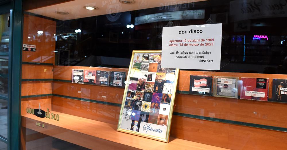 Luego de maacutes de medio siglo en Lomas cerroacute el local Don Disco