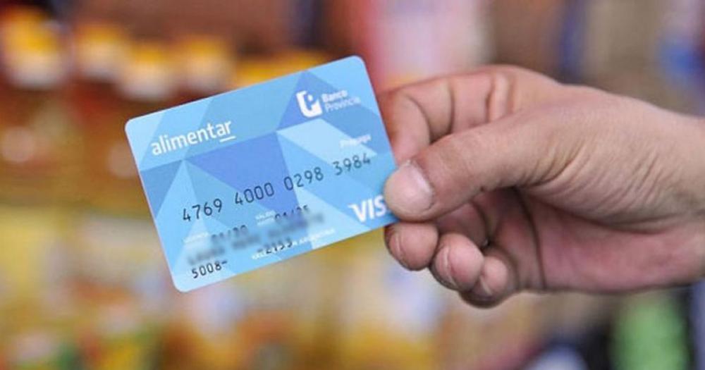 Aumentarn el monto de la Tarjeta Alimentar