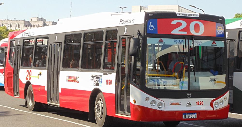 El robo ocurrió a bordo de un colectivo de la línea 20