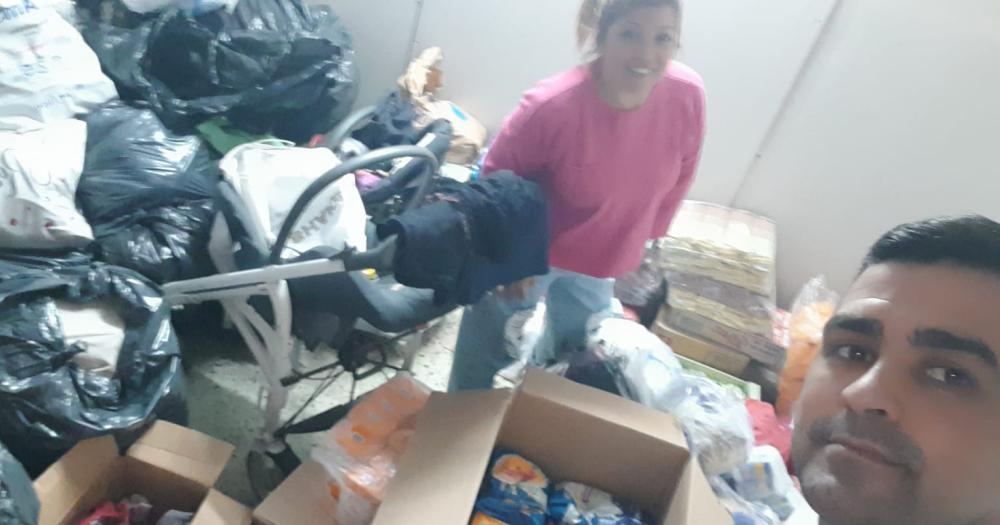 La pareja que est al frente de Paya Alegres piden donaciones para llevar a Chaco