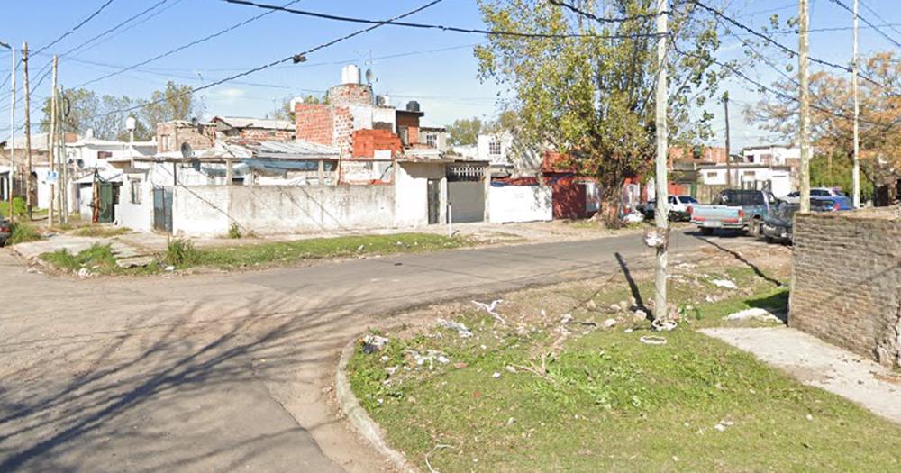La zona en la que fue hallada la camioneta robada