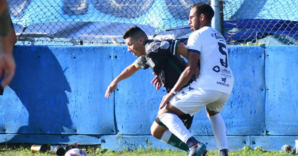 Claudio Galeano y la marca de Nahuel Gómez