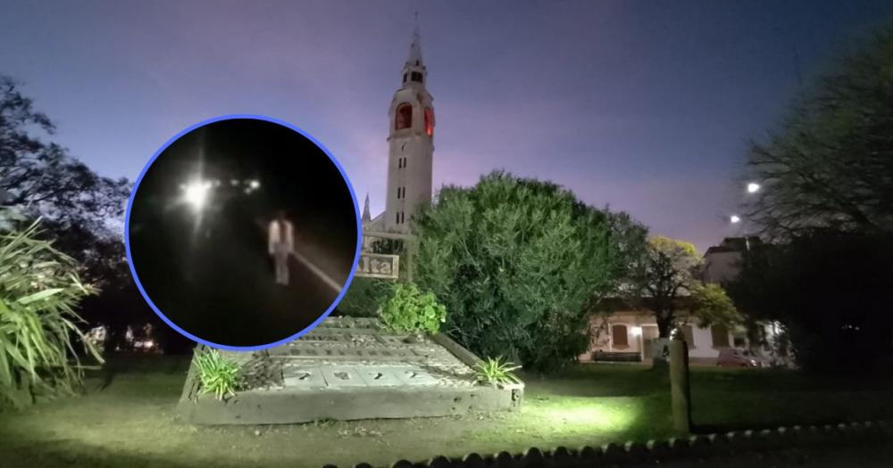La mujer apareció caminando sola en la ruta en Coronel Rosales