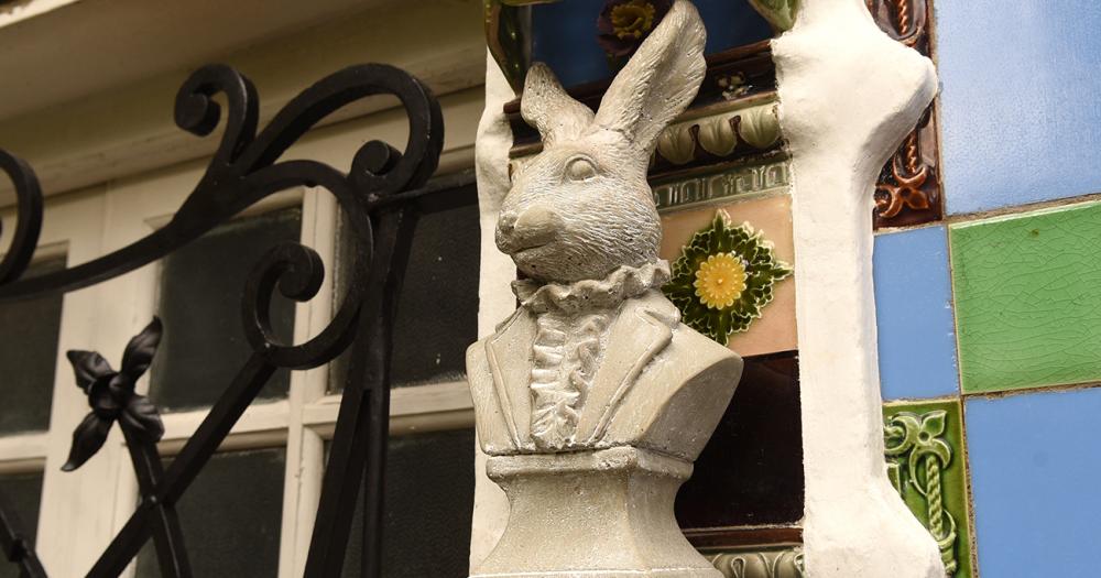 La casa que enamora a Lomas y es una parada obligada para sacarse fotos