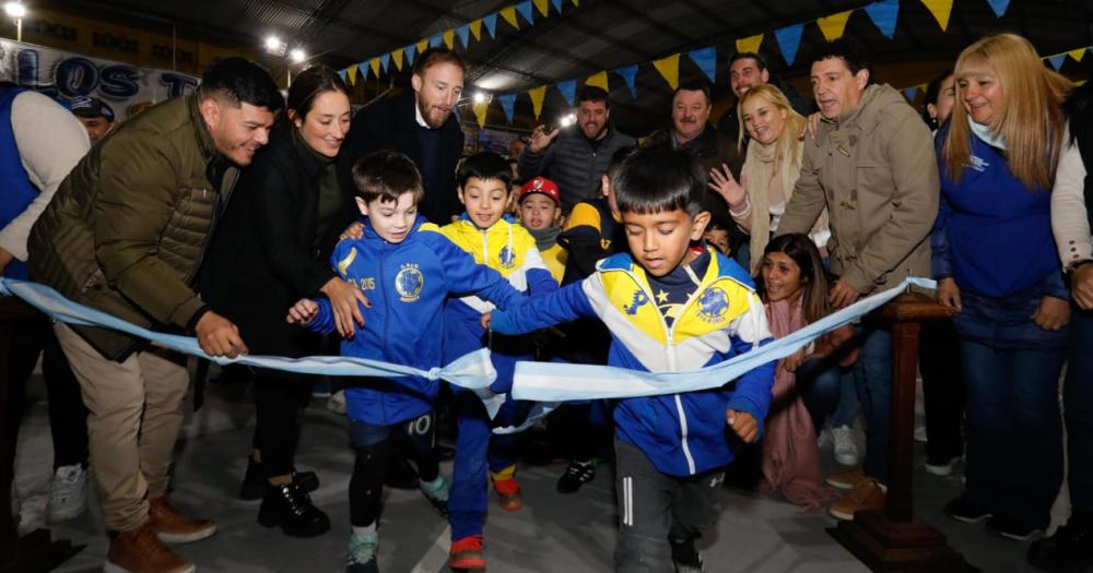 Inauguraron la nueva cancha del Club América